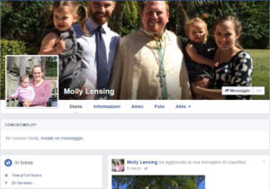 L'account Facebook di Molly